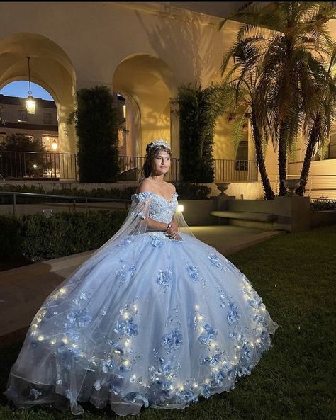 Dark blue quinceanera dresses