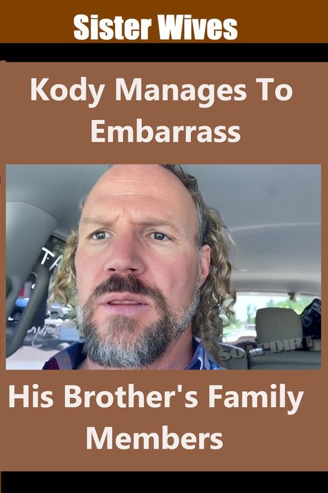 Sister Wives star Kody Brown has become an embarrassment to his relatives, described in a video that popped up over the weekend. So, as the TLC star continues peeving off the fans these days, more family voices come out of the woodwork. His extended family members, from his brother’s side, said they feel embarrassed to have him in their bloodline for several reasons. But one of them involves Kody’s movements. Kody Brown Family, Kody Brown Sister Wives, Kody Brown, Sister Wives, Family Members, A Video, The Weekend