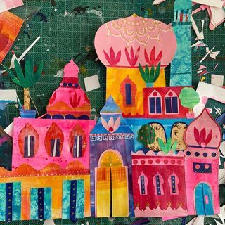 Tracey English, Summer Houses, Collage Art Projects, Paper Collage Art, Paper Illustration, Collage Making, Collage Illustration, Collage Design, Collage Artists