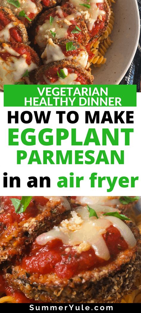 Airfryer Sides, Airfryer Eggplant, Eggplant Cutlets, Air Fryer Eggplant Parmesan, Eggplant Parm Recipe, Air Fryer Eggplant, Baked Popcorn Chicken, Breaded Eggplant, Chicken Bakes