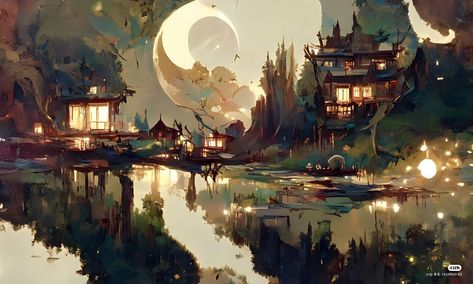 Fantasy Landscape Laptop Wallpaper, Fantasy Concept Art Laptop Wallpaper, Ipad Wallpaper Hd 12.9, Pretty Scenery Aesthetic Landscape, Fairytale Art Desktop Wallpaper, Aesthetic Backgrounds Laptop Vintage, Fantasy Aesthetic Laptop Wallpaper, Desktop Wallpaper Fantasy Art, Ipad Wallpaper Fantasy Art