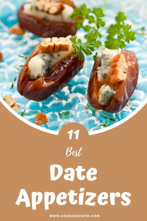 Date Hors D’oeuvres, Appetizers Using Dates, Savory Date Recipes, Appetizers With Dates, Recipes With Dried Dates, Dates Appetizer Recipes, Date Appetizer Recipes, What To Make With Dates, Pitted Dates Recipes