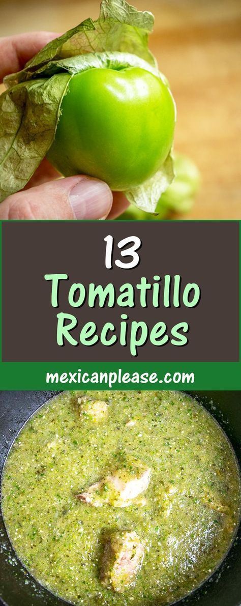 Green Sauces, Avocado Salsa Verde, Tomatillo Recipes, Vegetable Ideas, Enchiladas Suizas, Homemade Salsa Verde, Chili Verde, Authentic Mexican Recipes, Carnitas Recipe