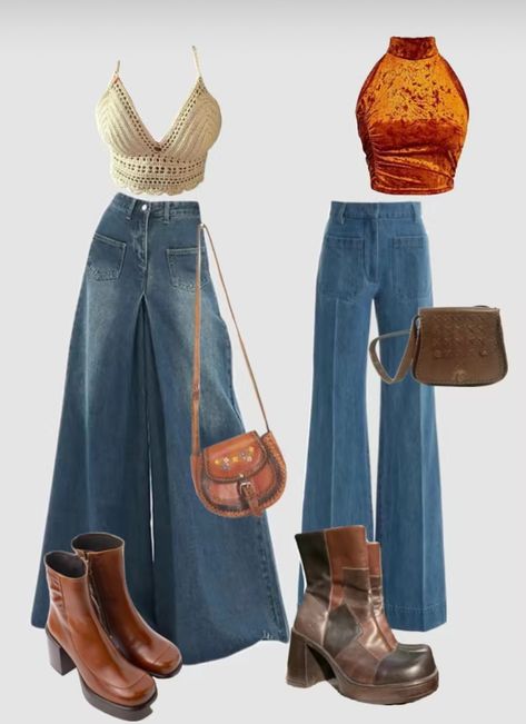 70s Inspired Outfits, Moda Hippie, Look Grunge, Meagan Good, Diy Kostüm, Mode Hippie, 70s Inspired Fashion, 70s Outfits, Earthy Outfits