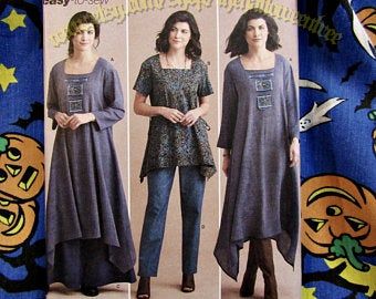 Lagenlook Style Plus Size, Lagenlook Style Patterns, Lagenlook Outfits, Lagenlook Sewing Patterns, Simple Tunic Dress, Lagenlook Patterns, Tunic Dress Patterns, Simple Tunic, Lagenlook Dress