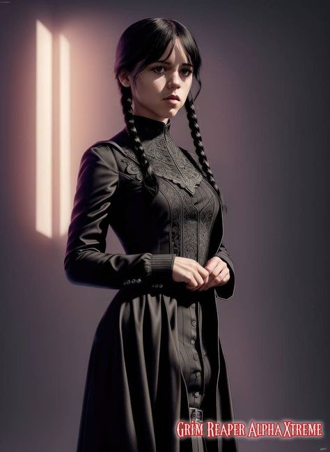 Wednesday Addams Inspired Photoshoot, Wednesday Addams Anime, Wednesday Addams Outfit, Wednesday Addams Dress, Old Halloween Costumes, Addams Familie, Wednesday Addams Costume, Violet Parr, Emily The Strange