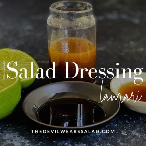 A collection of salad dressings with tamari. Tamari is an excellent base for any salad dressing. Similar to soy sauce but without the wheat and more deep savoury flavour. A fantastic gluten free option for Asian salad dressings. Great way to lift the umami flavours. #saladdressings #saladdressingrecipe #salads #easysalads #homemadedressings #saladdressingswithtamari #homemadesaladdressings #tamari #tamaridressings #recipeswithtamari #glutenfreesaladdressings #glutenfreedressings Soy Sauce Vinaigrette, Soy Sauce Dressing Salad, Soy Vinaigrette Dressing, Korean Salad Dressing, Soy Salad Dressing, Pomegranate Molasses Dressing, Homemade Salad Dressing Recipes, Soy Sauce Dressing, Creamy Garlic Dressing