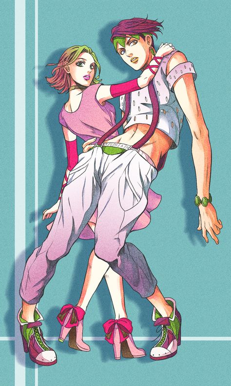 Remi & Rohan Rohan Kishibe And Reimi Sugimoto, Remi Sugimoto Jojo, Reimi Sugimoto Manga, Reimi Sugimoto Fanart, Jojo Rohan Kishibe, Rohan Kishibe Manga, Rohan Fanart, Rohan Kishibe Fanart, Reimi Sugimoto