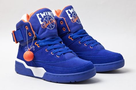 patrick ewing shoes - Yahoo Image Search Results Patrick Ewing Sneakers, Ewing Sneakers, Ewing Shoes, Ewing Athletics, Hip Hop Sneakers, Girls Basketball Shoes, Patrick Ewing, Ny Knicks, Clothes Art