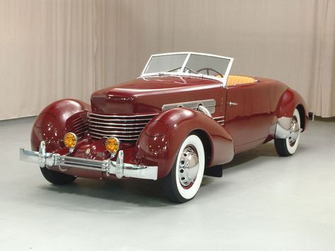 1937 Cord 812 SC Cord Automobile, Auburn Car, Cord Car, Doc Hudson, Burgundy Paint, Automobile Companies, Sell Car, Steering Column, Dream Garage