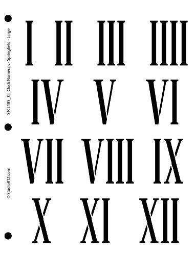 s - create professional looking Roman numerals on any surface. Perfect for scrapbooking, card making, and#tattoofonts #numberink #numerictattoo #fonttattoo #tattooideas Roman Numbers Tattoo, Tattoo Font For Men, Roman Clock, Numbers Art, Pop Art Tattoos, Clock Tattoo Design, Roman Numbers, Clock Numbers, Paint Chalk