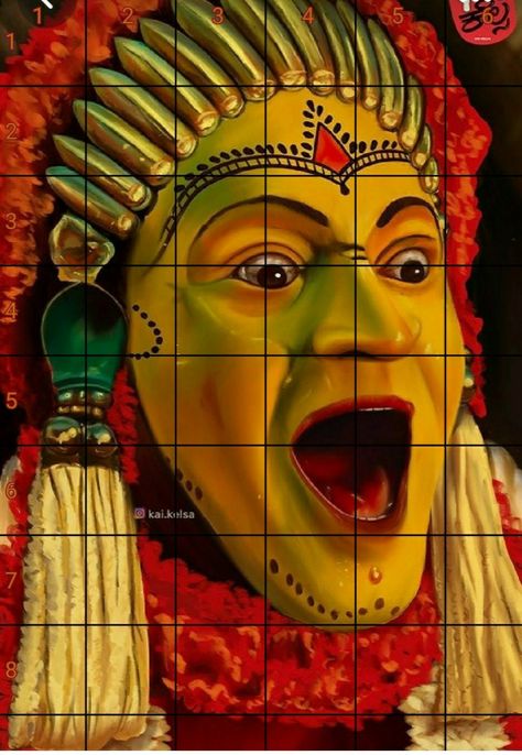 Kathakali Sketch, Kantara Drawings, Amazing Sketches, Mural Paintings, Vishnu Wallpapers, Emoji Symbols, Kerala Mural Painting, Oil Pastel Paintings, Lord Vishnu Wallpapers