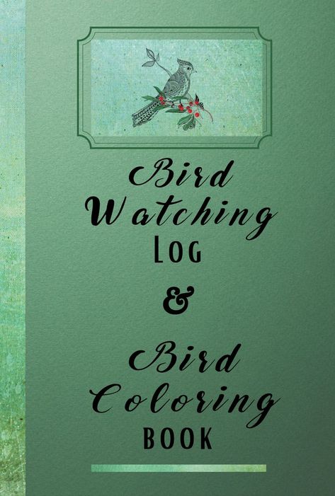 A lovely gift for nature lovers and birdwatchers, especially beginners. Also stylish birds to color. About 75% of this book is for recording your observations. That includes ample space to place a photo, sketch what you've seen, or map out where you've been that day. The final 25% has some very artistic and detailed bird designs to color. Bird Coloring, Bird Designs, Photo Sketch, Activity Books, Gifts For Nature Lovers, Bird Design, Bird Watching, That Day, Nature Lovers