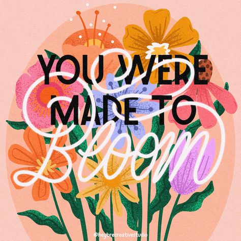 Bloom baby bloom! 🌸🌺🌷🌻💐 Peace Lettering, Give Yourself Time To Bloom, Bloom And Grow Quote, Live Life In Full Bloom Quote, Bloom Aesthetic, Bloom Where Youre Planted Quotes, Qoutes About Flower Bloom, Gardening Club, Bloom Quotes