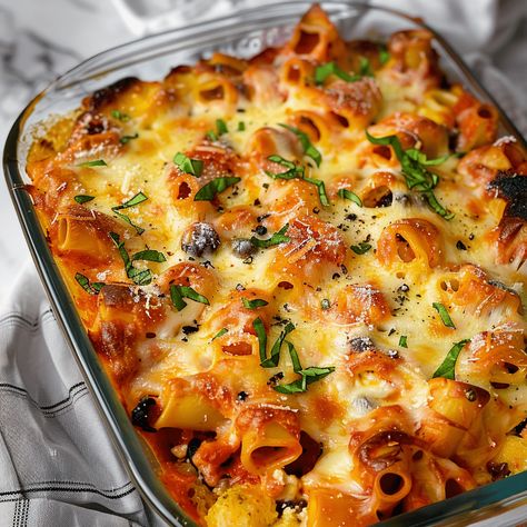 Italian Chicken Bake Recipes, Italian Casseroles Baked, Italian Chicken Casserole Recipes, Chicken Pasta Red Sauce, Bake Ziti, Pasta Red Sauce, Baked Chicken Pasta, Italian Chicken Casserole, Italian Bake