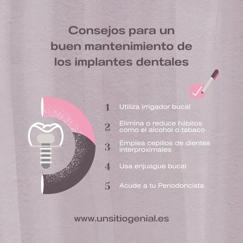 Post de Instagram Consejos Implante Dental Simple Morado - Plantillas de Canva Dental Clinic, Single Image, Post Design, Instagram Post Template, Text Effects, Post Templates, Design Details, Marketing, Instagram Posts