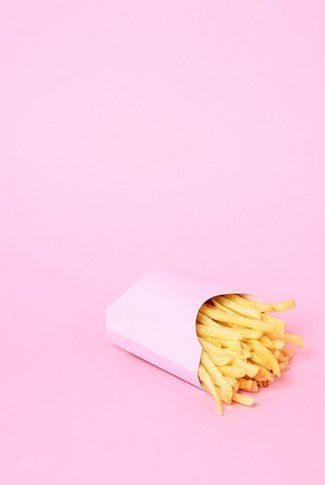 Pink French Fries, French Fries Wallpaper, Fries Wallpaper, Pink Burger, Cabana Party, Make A Wallpaper, Customize Your Phone, Ore Ida, Room Images