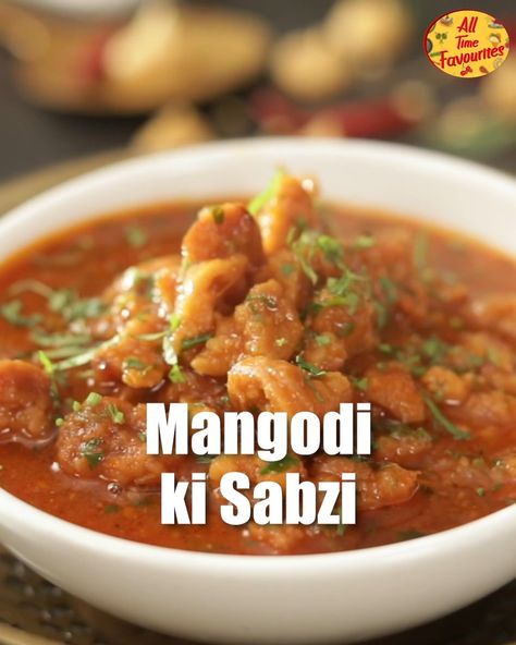 Sanjeev Kapoor - Mangodi Ki Sabzi Mangodi Recipe, Sanjeev Kapoor, A Typical, The Land, Main Course, Royalty, Ethnic Recipes