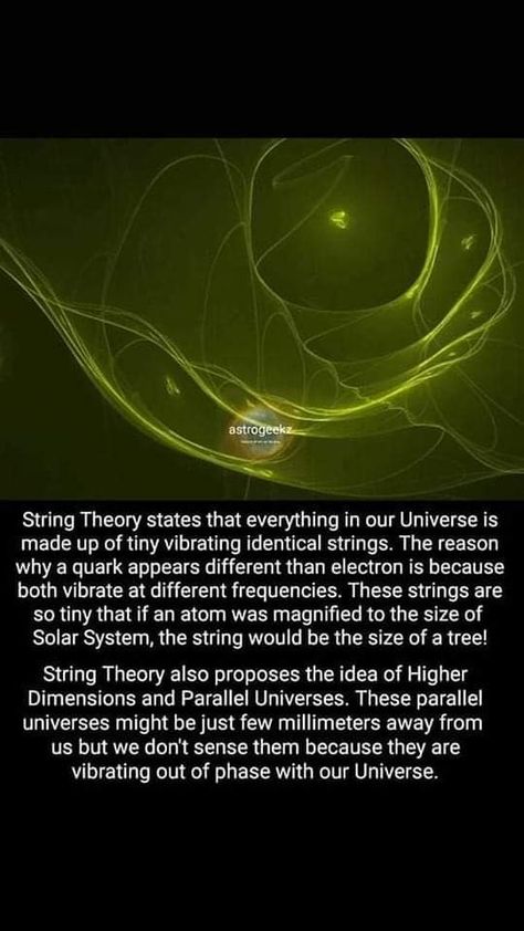 The Theory Of Everything Quotes, String Theory Art, Science Theories, Red String Theory, Time Theory, Astronomy For Kids, Quantum Physics Science, Universe Theories, Quantum Mechanics Physics