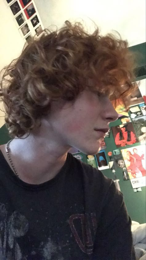 Guys With Ginger Hair, Curly Red Hair Men, Redhead Guys Aesthetic, Ginger Hair Guy, Ginger Man Art, Ginger Guy Aesthetic, Red Curly Hair Men, Ginger Boys Aesthetic, Ginger Skater Boy