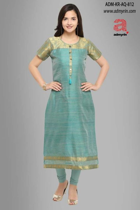 Chudithar Neck Designs Cotton, Princes Cut, Chudithar Neck Designs, Plain Kurti Designs, Designer Dresses Elegant, Silk Kurti Designs, Salwar Neck Designs, Stylish Kurtis Design, New Kurti Designs