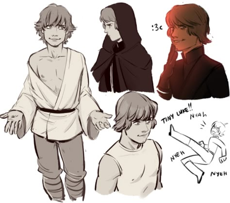 Luke Skywalker Fanart, Luke And Han, Skywalker Family, Luke Leia, Star Wars Fanart, Star Wars Luke, Star Wars Drawings, Star Wars Comics, Mark Hamill