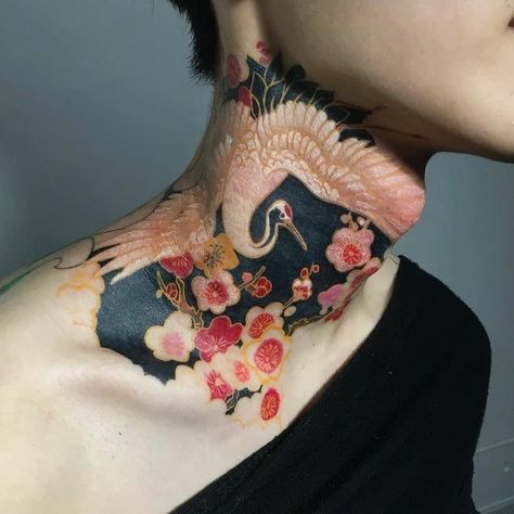 42 Tattoo, Crane Tattoo, Tatuaje A Color, Piercing Ideas, Dope Tattoos, Skin Art, Piercing Tattoo, Creative Tattoos, Love Tattoos