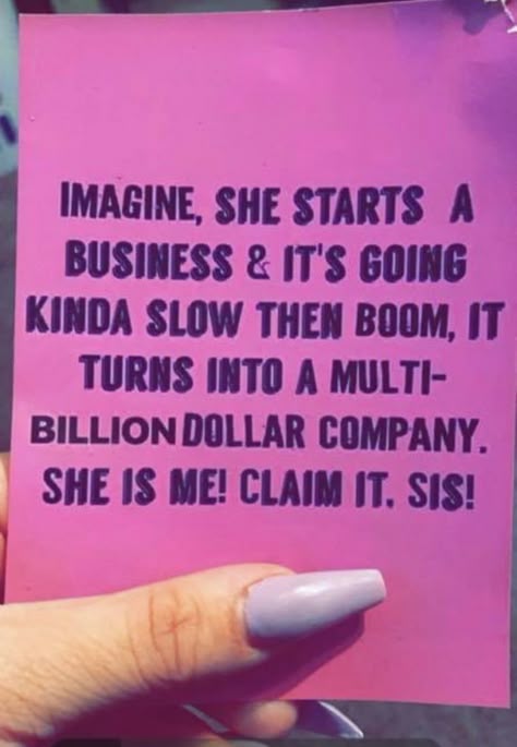 Money And Abundance, Business Vision Board, Small Business Quotes, Business Inspiration Quotes, Small Business Inspiration, Manifesting Vision Board, Hair Business, Vision Board Affirmations, Luck Quotes