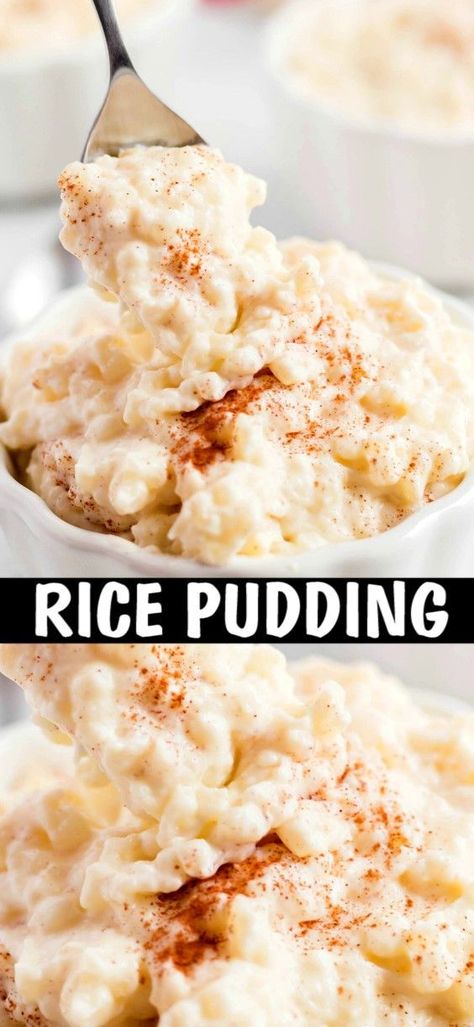 Copycat Desserts, Sweet Salads, Old Fashioned Rice Pudding, Creamed Rice, Creamy Rice Pudding, Restaurant Copycat, Delicious Rice, Rice Recipes For Dinner, Pudding Desserts