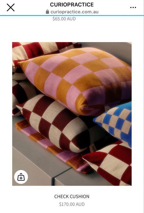 Checked Cushions, Embroidered Labels, Heavy Blanket, Wool Cushion, A Holiday, 인테리어 디자인, Recycled Plastic, Home Interior, Custom Color