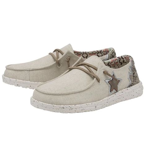 Wendy Rodeo Star - Women's Casual Shoes | Hey Dude Shoes – HEYDUDE shoes Dude Shoes Women, Hey Dude Shoes Women, Moccasins Women, Hey Dude Shoes, Hey Dudes, Fur Shoes, Crochet Embroidery, Hey Dude, Shoe Boutique