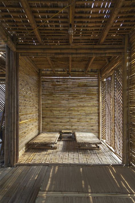 Bamboo Hut, Bamboo Building, Bamboo House Design, Bamboo Structure, Bamboo Architecture, Bamboo Construction, Bamboo House, Vernacular Architecture, Bamboo Design