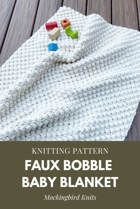 Knit Baby Blanket Pattern, Knit Baby Blanket Pattern Free, Stroller Car Seat, Knitting Terms, Knit Baby Blanket, Lion Brand Wool Ease, Baby Blanket Knitting Pattern, Bobble Stitch, Knitted Baby Blankets