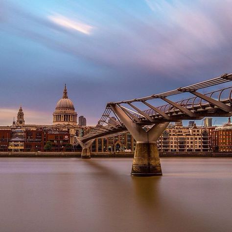 London Millennium Bridge, Long Exposure, In London, Louvre, Bridge, London, Photography, Travel, On Instagram