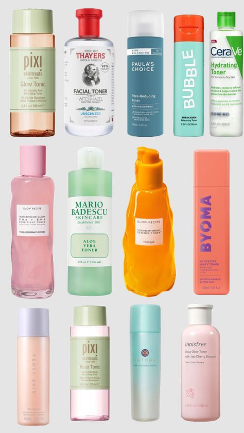 what’s your fav toner? is the bubble bounce back mist a toner or face spray??????? #toner #skincare Bubble Toner, Spray Toner, Squishy Ideas, Toner Skincare, Glow Tonic, Face Spray, Bounce Back, The Bubble, Facial Toner