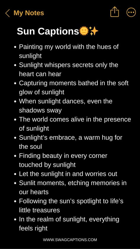 Sun Kissed Quotes, Sun Captions, Descriptive Writing Prompts, Shine Quotes, One Word Caption, Ig Caption, Captions For Instagram Posts, Bright Quotes, Sun Quotes