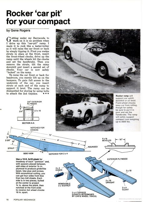 Popular Mechanics - Google Libri Popular Mechanics Diy, Mustang Build, Diy Projects Garage, Car Life Hacks, Mechanical Projects, Building Things, Diy Go Kart, Car Life, Car Ramps