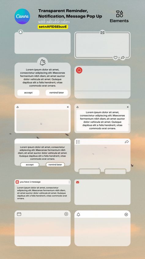 Reminder Notification, Iphone Reminders, Travel Brochure Design, Mail Template, Instagram Message, Travel Brochure, Blog Social Media, Story Template, Visual Design