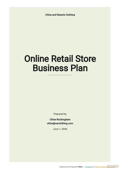 Retail Business Plan Template, Freelance Business Plan, Fashion Business Plan, Financial Plan Template, Online Retail Business, Business Case Template, Business Plan Example, Business Plan Template Free, Marketing Plan Template