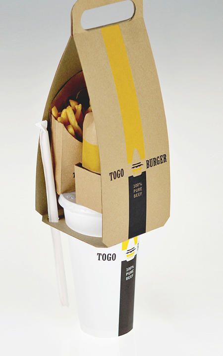 This New Fast Food Packaging System Makes Eating Junk Easier--But Also Less Wasteful Fast Food Packaging, Bakery Names, Clever Packaging, Packaging System, Sandwich Bar, Design Café, Innovative Packaging, Cool Packaging, Burger Bar