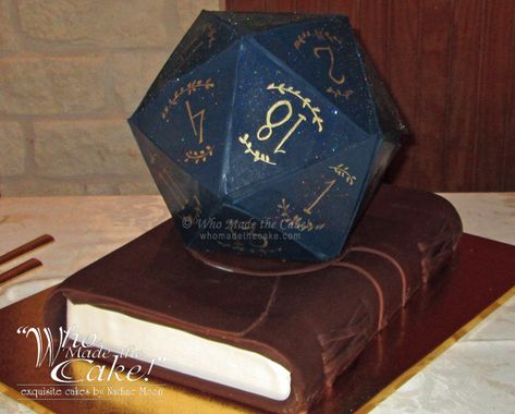 Dnd Dice Cake, Dnd Grooms Cake, Dungeons And Dragons Grooms Cake, Dnd Wedding Cake, D&d Cake, D20 Cake, Dnd Cake, Dungeons And Dragons Cake, Dungeons And Dragons Party Ideas