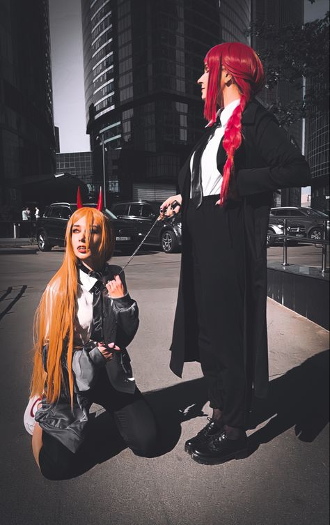 Makima And Power, Power Cosplay, Goth Girl, Cute Cosplay, Chainsaw Man, Chainsaw, Cyberpunk, Fortnite, Angel