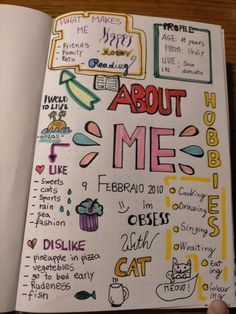 Back To School Diary Ideas, Aesthetic Diary Ideas About Me, All About Me Drawing Ideas, Dairy About Me, About Me Diary Ideas Aesthetic, Bujo About Me, Bujo About Me Page, Diary About Me Page, About Me Page Ideas