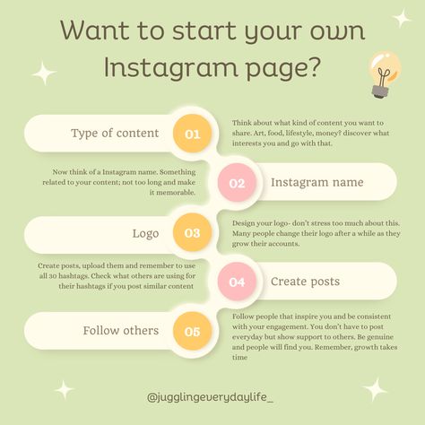 Thinking to start a instagram page? Here is my step by step guide how to create your instagram account and find your identity on this huge platform. - #passion #socialmedia #socialmediastrategy #logo #logoinspiration #content #contentcreator #contentstrategy #posts #instagram #instagramtips #instagrammarketing #creativity #creative How To Start A New Instagram Account, How To Start A Instagram Page, Starting An Instagram Account, Starting Instagram Business, How To Start Instagram Content, How To Start An Instagram Account, How To Make Quotes, Fashion Instagram Accounts, Development Logo