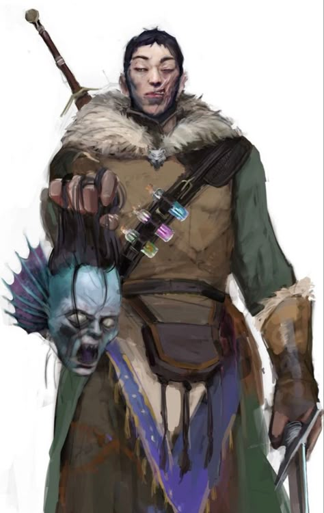 Grim Hollow, Witcher Oc, Winter Court, Viking Character, Accel World, Witcher Art, Roleplay Characters, Concept Art Character, Dungeons And Dragons Homebrew