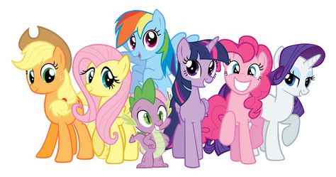 Mane 6, Unicorn Themed Birthday Party, My Lil Pony, My Little Pony Characters, My Little Pony Drawing, Mlp Pony, My Little Pony Pictures, Pony Drawing, Mlp My Little Pony