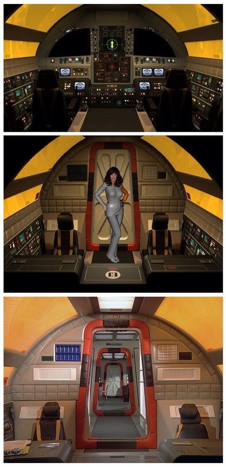 Space 1999 Ships, Moonbase Alpha, Space 1999 Eagle, Space 1999 Tv Series, Thunderbirds Are Go, Spaceship Interior, Sci Fi Tv Shows, Space 1999, Sci Fi Shows