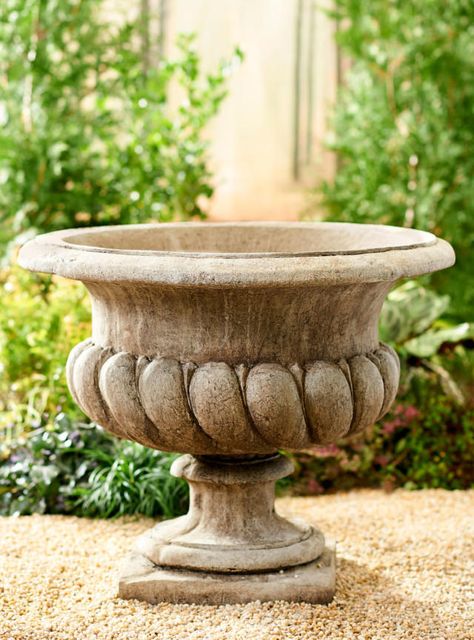 Park Hill Collection, Stone Planter, Shell Planter, Elephant Planters, Park Hill, Garden Urns, Garden Containers, Multi Step, Large Planters