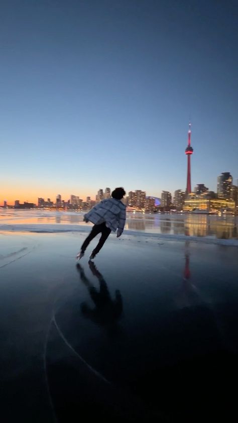 Toronto Ice Skating, Toronto Life, Toronto Canada, The Vibe, Ice Hockey, Dreams Come True, Ice Skating, Figure Skating, A Video