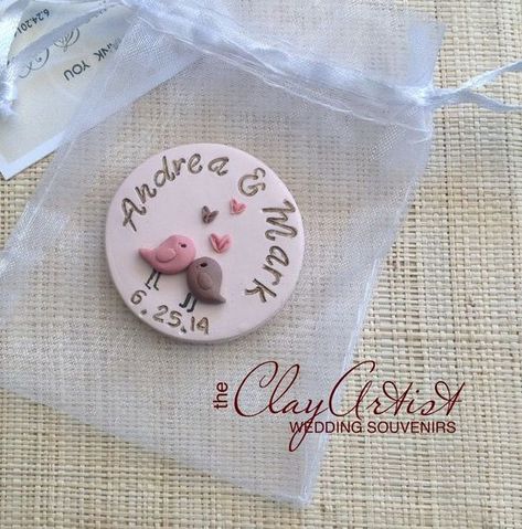 Polymer Clay Souvenir Ideas, Clay Wedding Souvenirs, Clay Souvenir Ideas, Polymer Clay Wedding Favors, Polymer Clay Wedding Gift, Wedding Polymer Clay, Wedding Souvenirs For Guests, Polymer Clay Wedding, Tattoos Celebrities